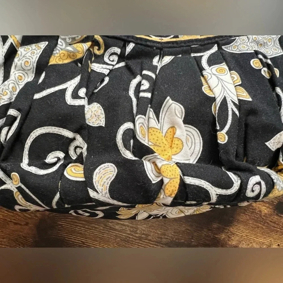 RETIRED: Vera Bradley | women’s Hannah style, yellow bird pattern handbag - Picture 9 of 13